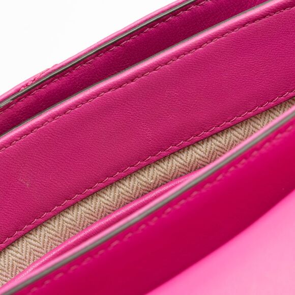 Tory Burch Chevron Leather Kira Top Handle - Picture 9 of 15